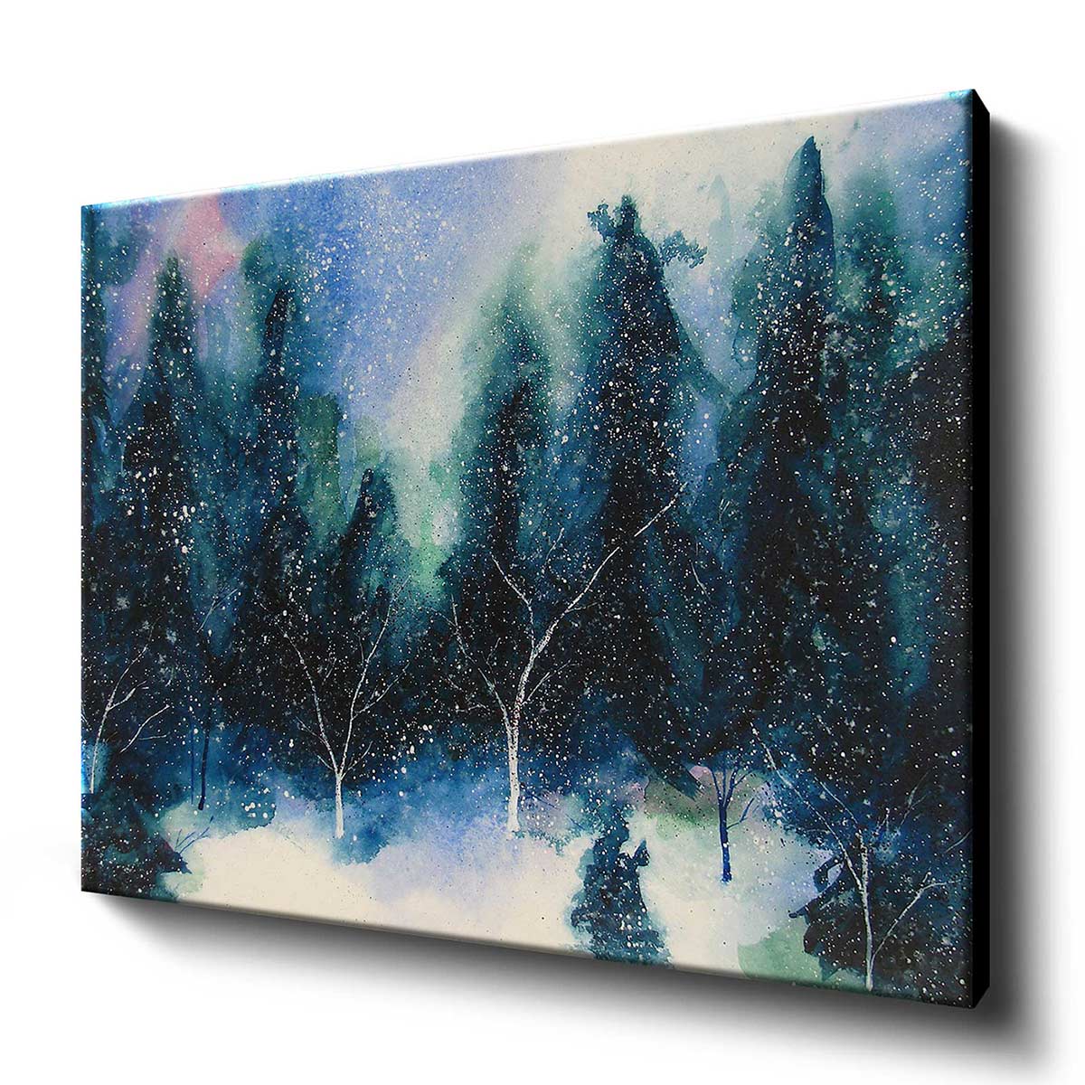 Solstice Art Canvas | Large Winter Wall Art | Winter Room Decor – 5th ...