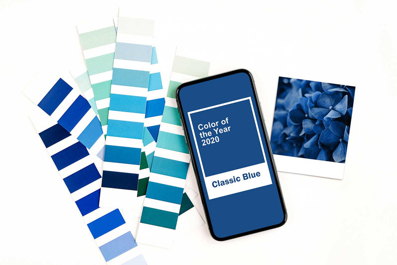 Decorating with Basic Blue | Nelson Makes Art