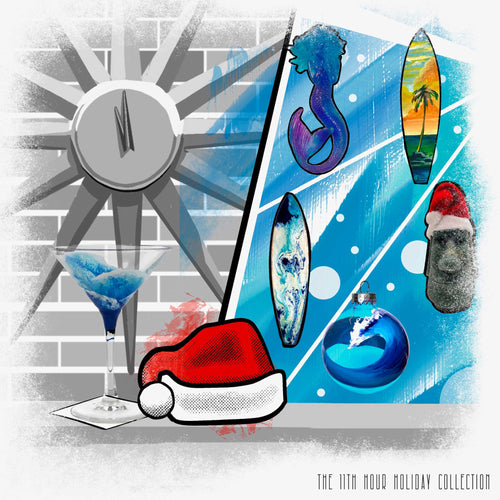 Feast your eyes on 5th & Rugged's '11th Hour Holiday Collection' - a festive assortment of ornaments, decor, and hand-painted glassware to brighten your celebration.