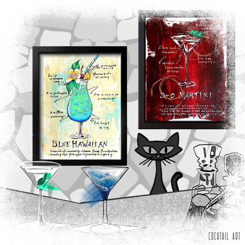 xplore 5th & Rugged's 'Cocktail Art' collection, showcasing unique hand-painted artworks inspired by the vibrant and sophisticated lifestyle of cocktail enthusiasts.