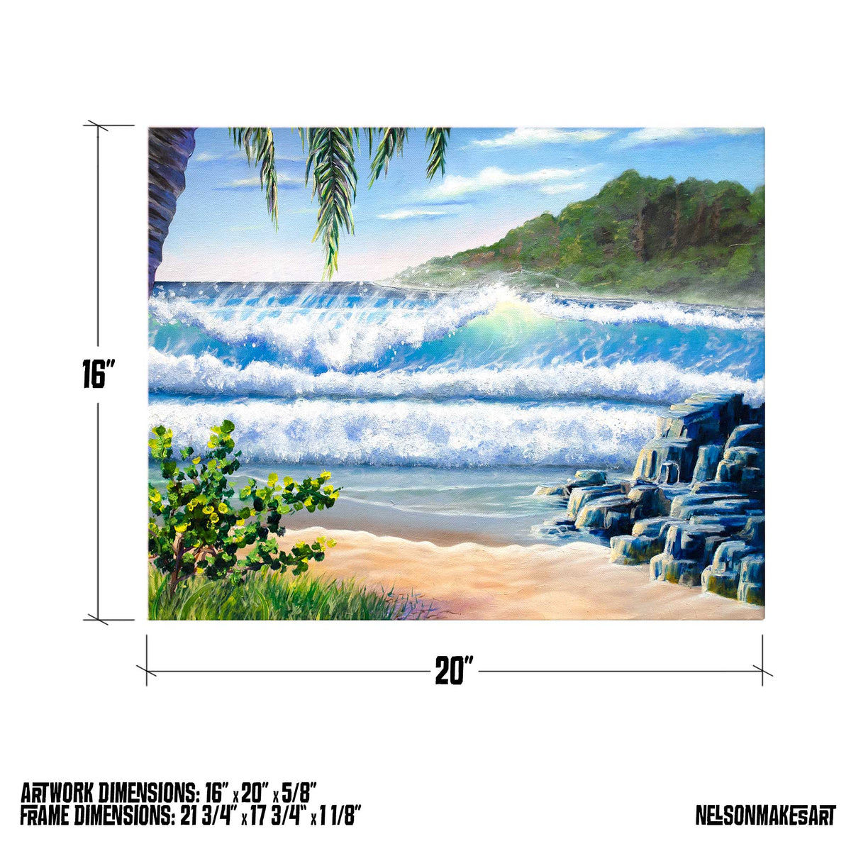 Treasure Quay – Original Oil on Canvas