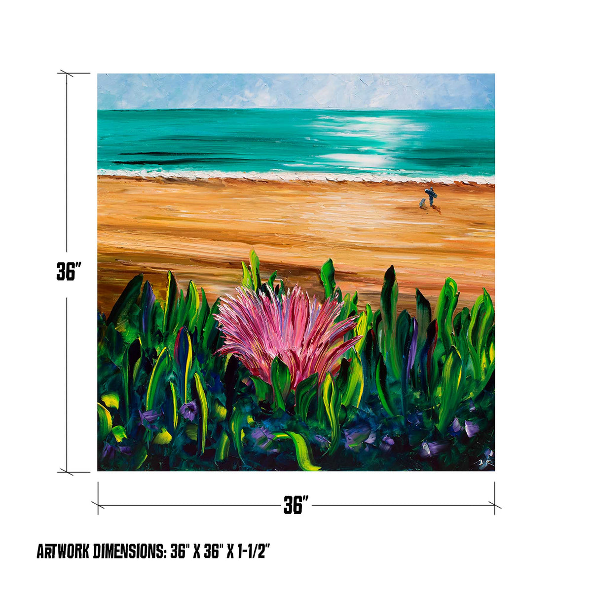 brand new day 36x36 canvas dimensions diagram