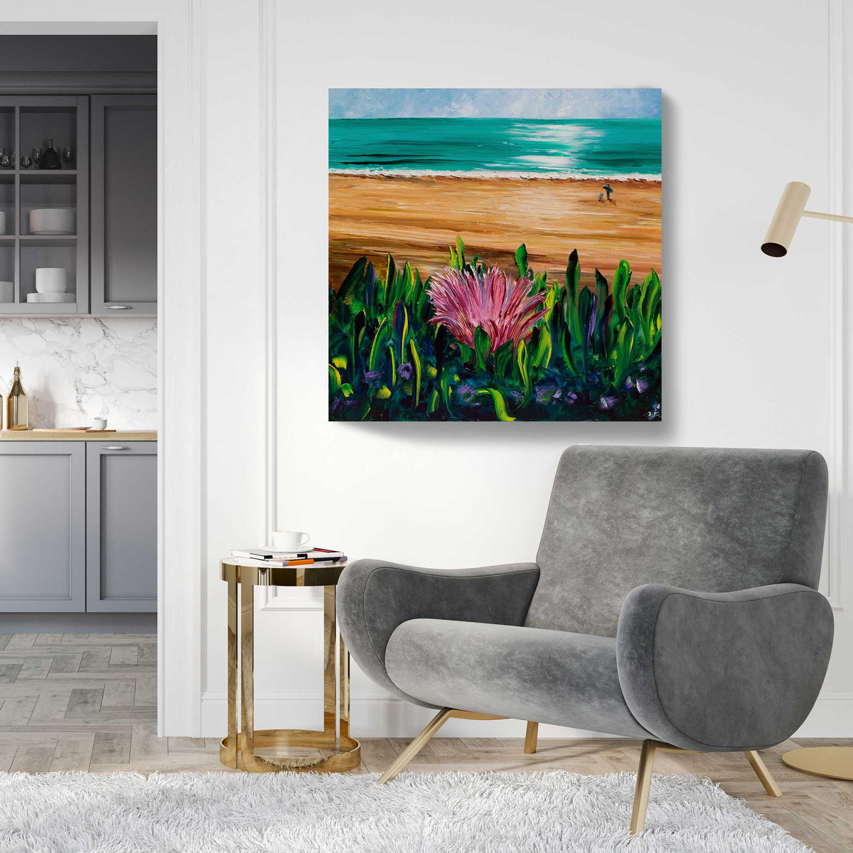 brand new day lifestyle room view modern coastal décor