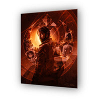 Cassian Andor The Spark limited edition Star Wars art print with Rebel Alliance symbol