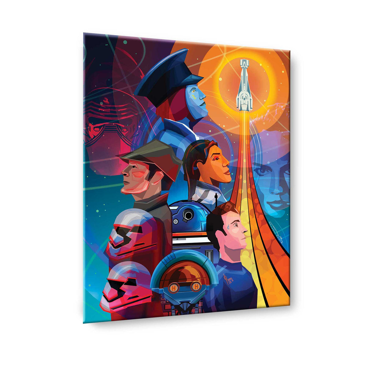 Legends - Galactic Starcruiser Fan Art Print