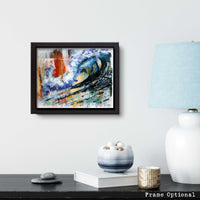 Heatwave – Original Oil & Acrylic on Canvas Board