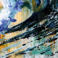 Heatwave – Original Oil & Acrylic on Canvas Board