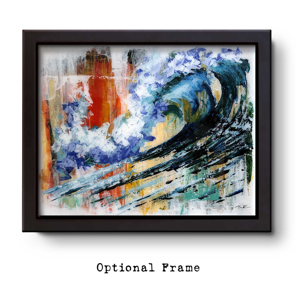 Heatwave – Original Oil & Acrylic on Canvas Board