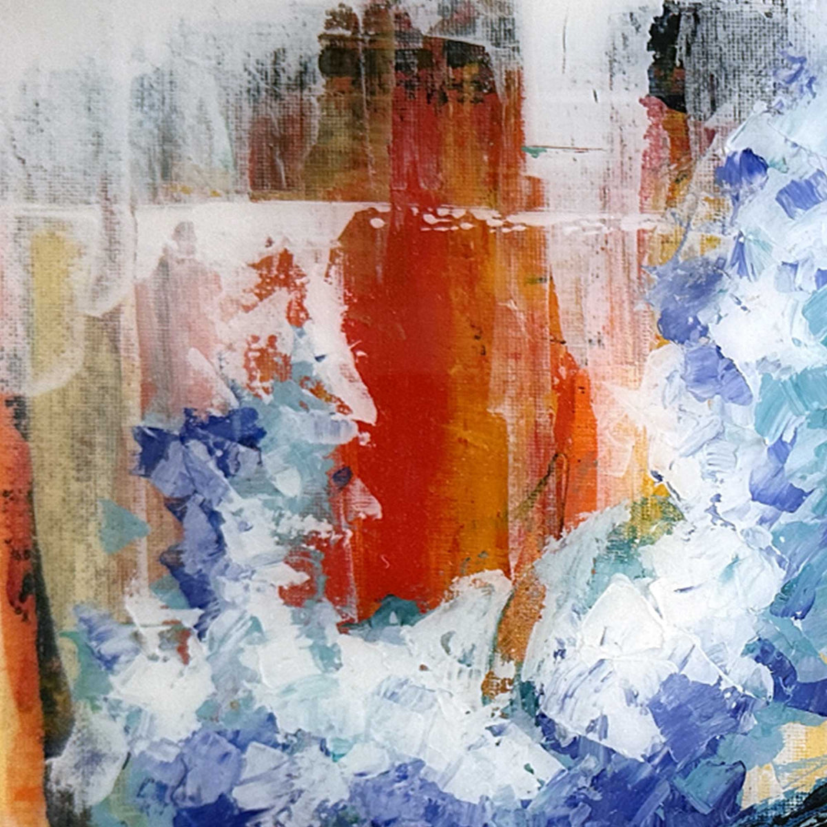 Heatwave – Original Oil & Acrylic on Canvas Board