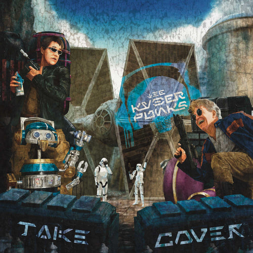 The Kyberpunks - Take Cover! - Album Art
