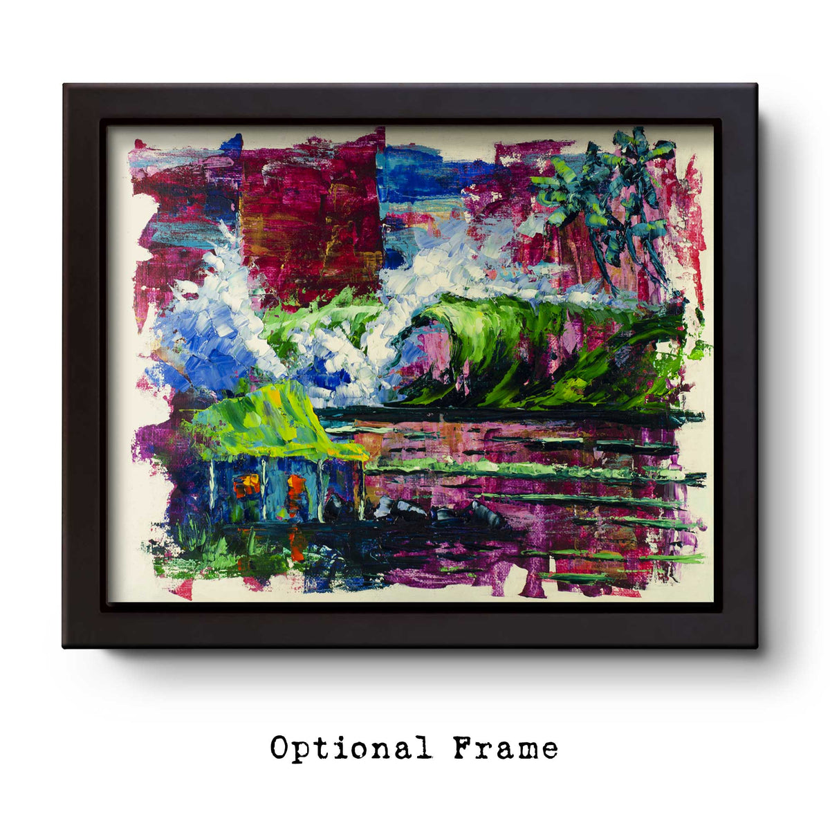 Lagoon Dreams – Original Acrylic on Canvas Board