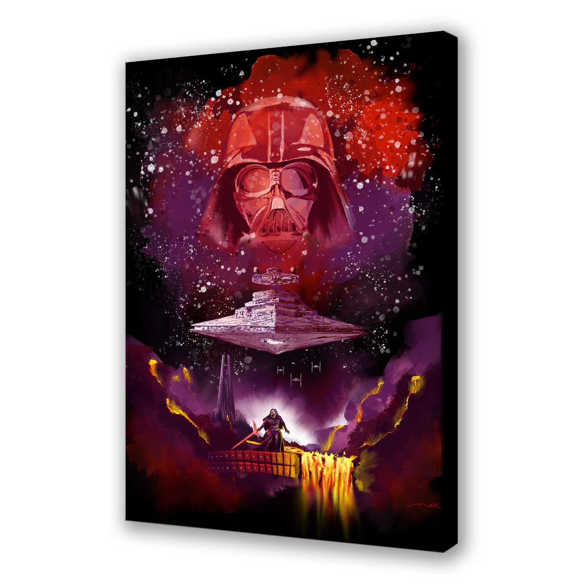 Legacy — Cinematic Dark Side Star Wars Art Print on Canvas, Metal, Acrylic & Paper