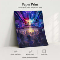 A Moment of Many Paths paper print with smooth matte archival finish