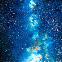 Close up of Milky Way star field detail in Monument Beneath the Stars artwork