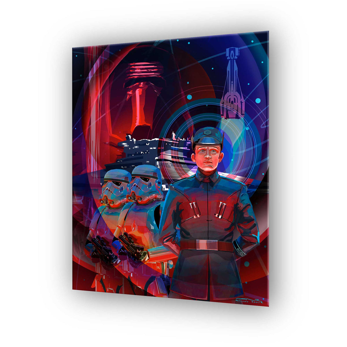 Order Above All Lieutenant Croy First Order Halcyon Starcruiser art print
