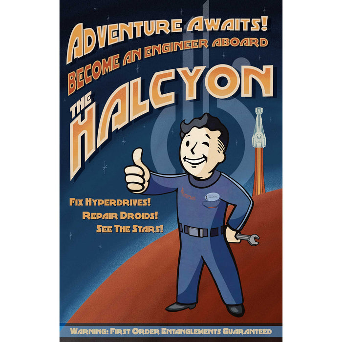 Pip-Boy Sammie - Starcruiser and Fallout Fan Art