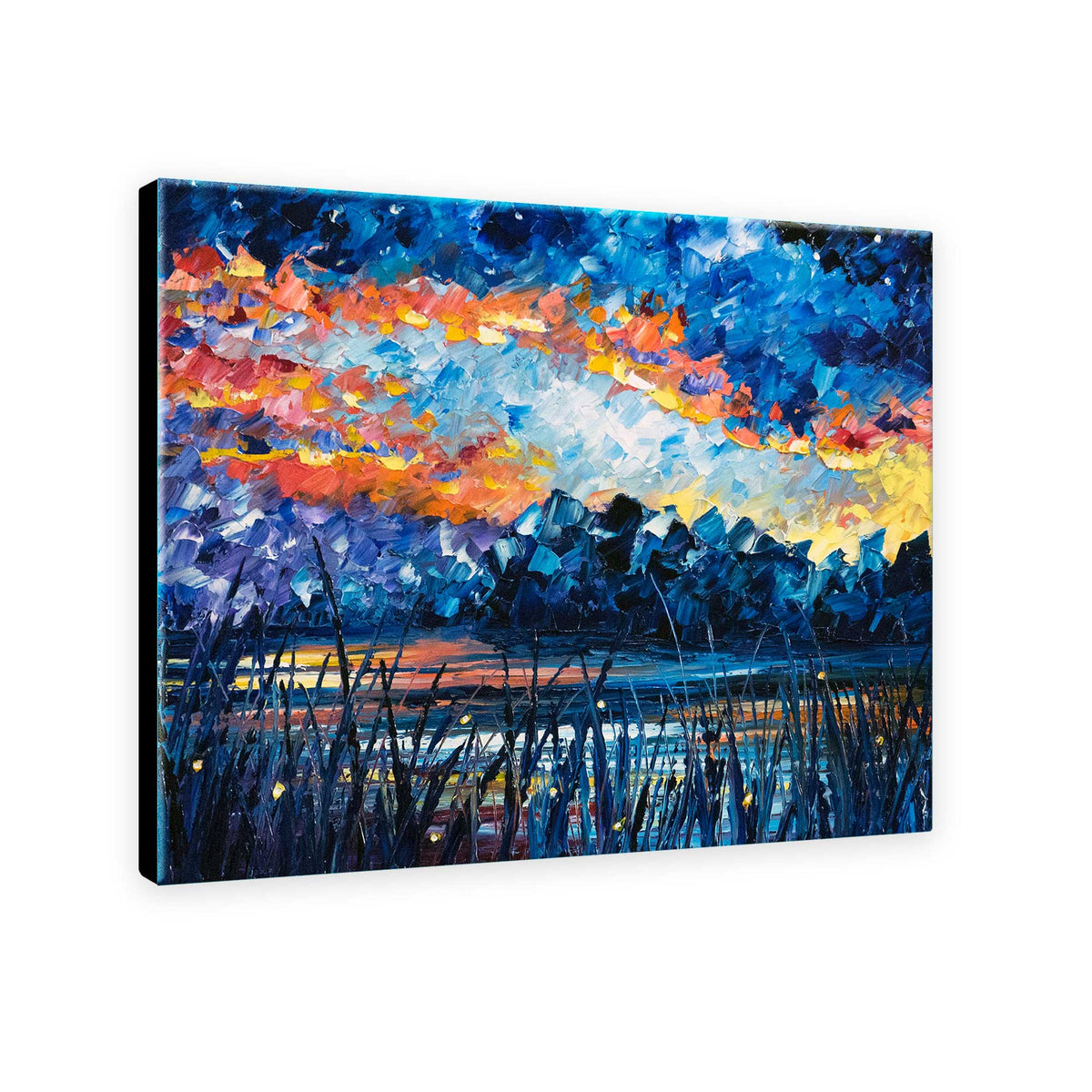 Pixie Cove vol.1 – Abstract Coastal Landscape Canvas Print