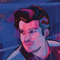 detailed view of Raithe Kole character artwork inspired by the Halcyon scoundrel storyline