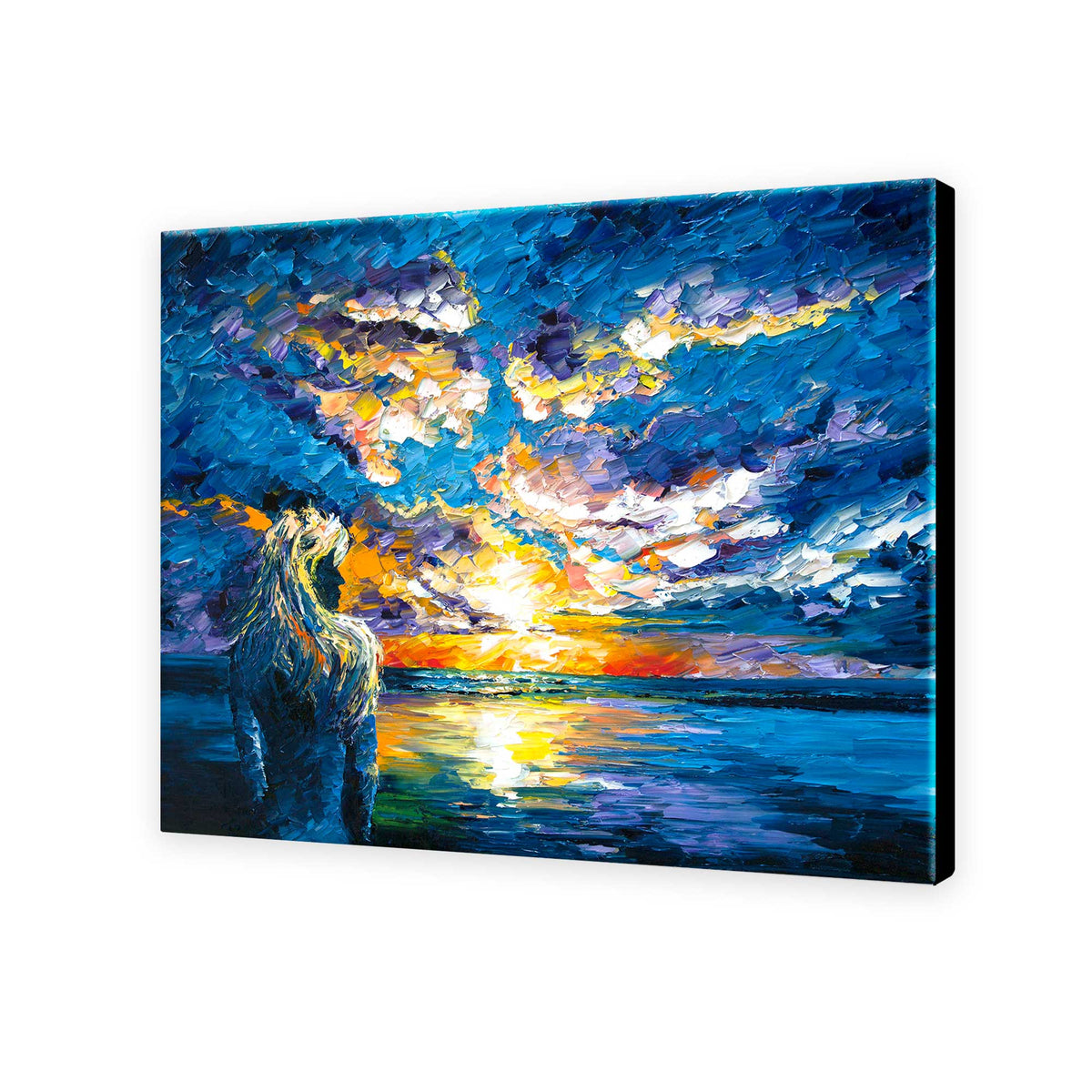 Siren’s Dream, vol.1 — Coastal Sunset Canvas Art Print