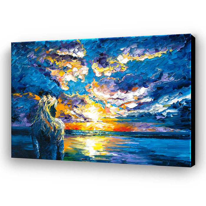 Coastal sunset canvas art print Siren’s Dream