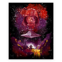 Star Wars legacy art puzzle fully assembled shown on a clean white background