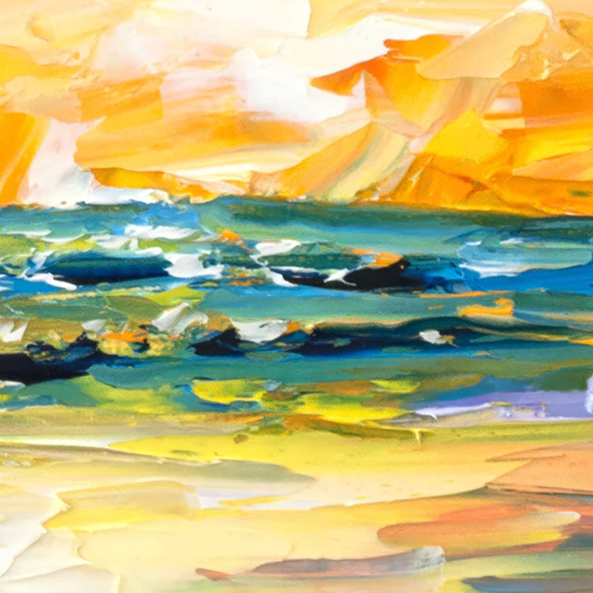 Sunset Dream - Coastal Sunset Canvas Art Print