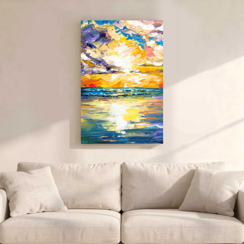 Sunset Dream - Coastal Sunset Canvas Art Print
