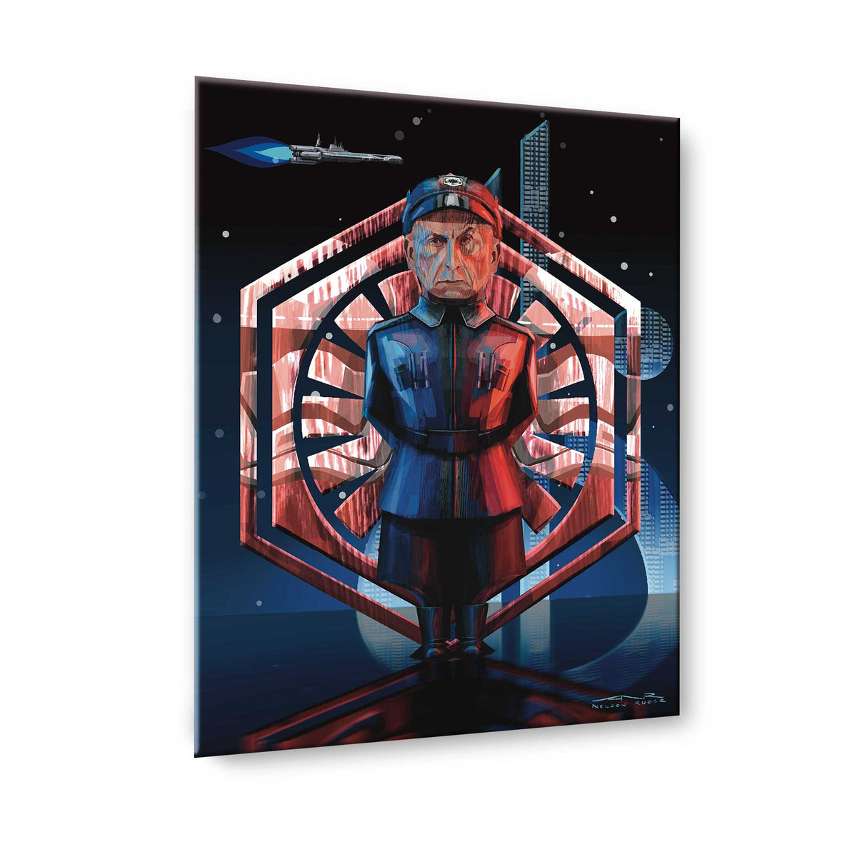 Art Print of Lt. Croy of the Galactic Starcruiser in First Order Mode