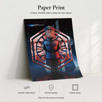 The Great Lt. Croy archival paper print with smooth lustre finish and frame-ready presentation