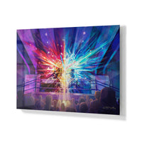 The Light We Carry Still Halcyon Atrium duel acrylic art print hero image