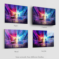 The Light We Carry Still shown on paper canvas metal and acrylic print finishes