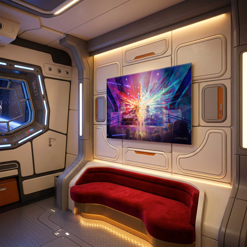 The Light We Carry Still Galactic Starcruiser inspired lifestyle wall art scene