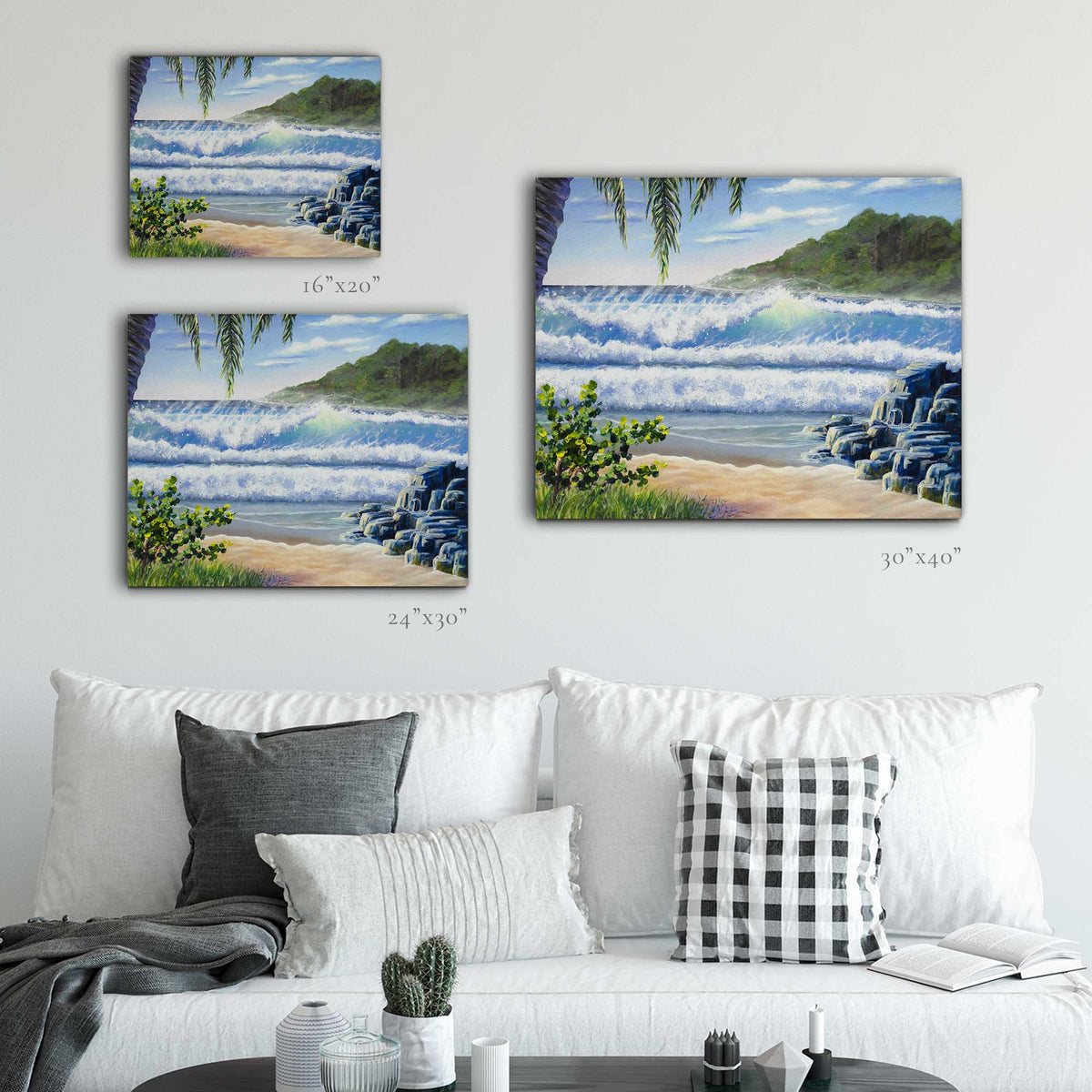 Treasure Quay – Coastal Wave Wall Art
