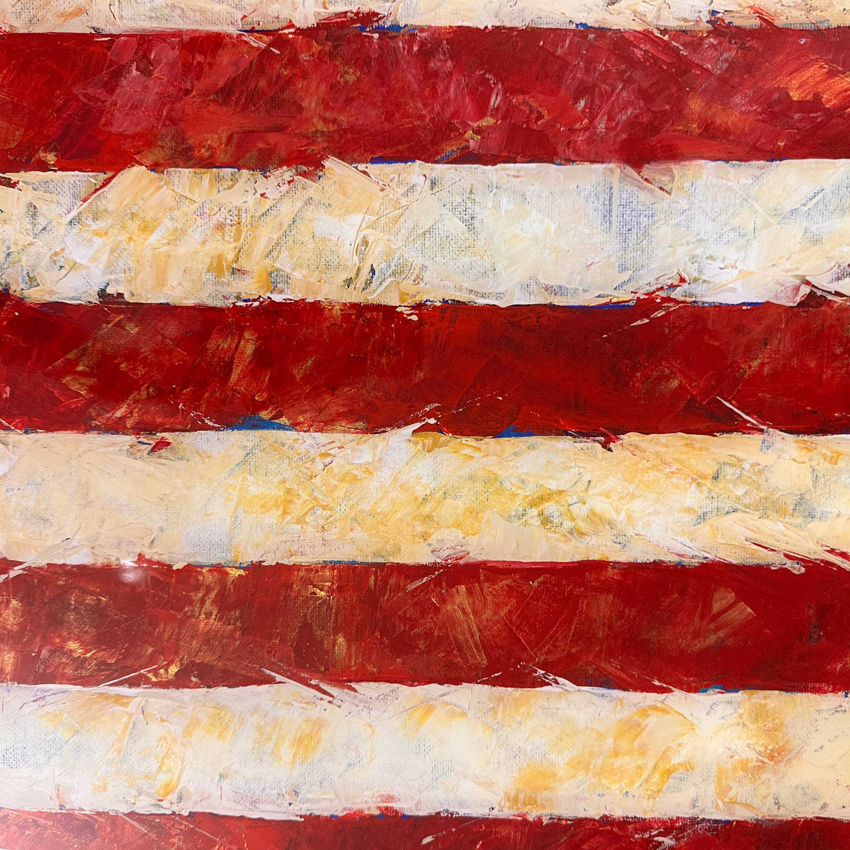 United, Vol. 2 — American Flag Acrylic Artwork in Floating Frame