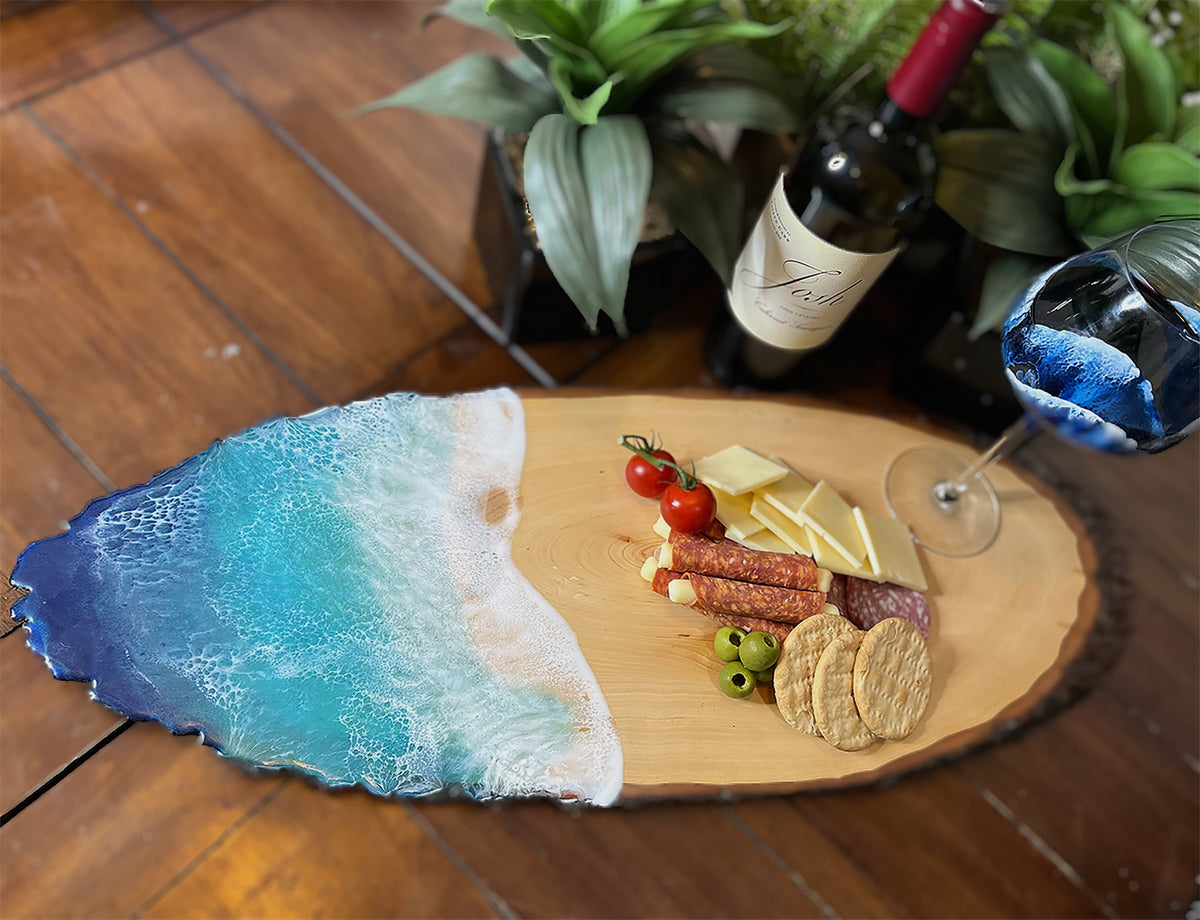 Wave Board Serving Platters
