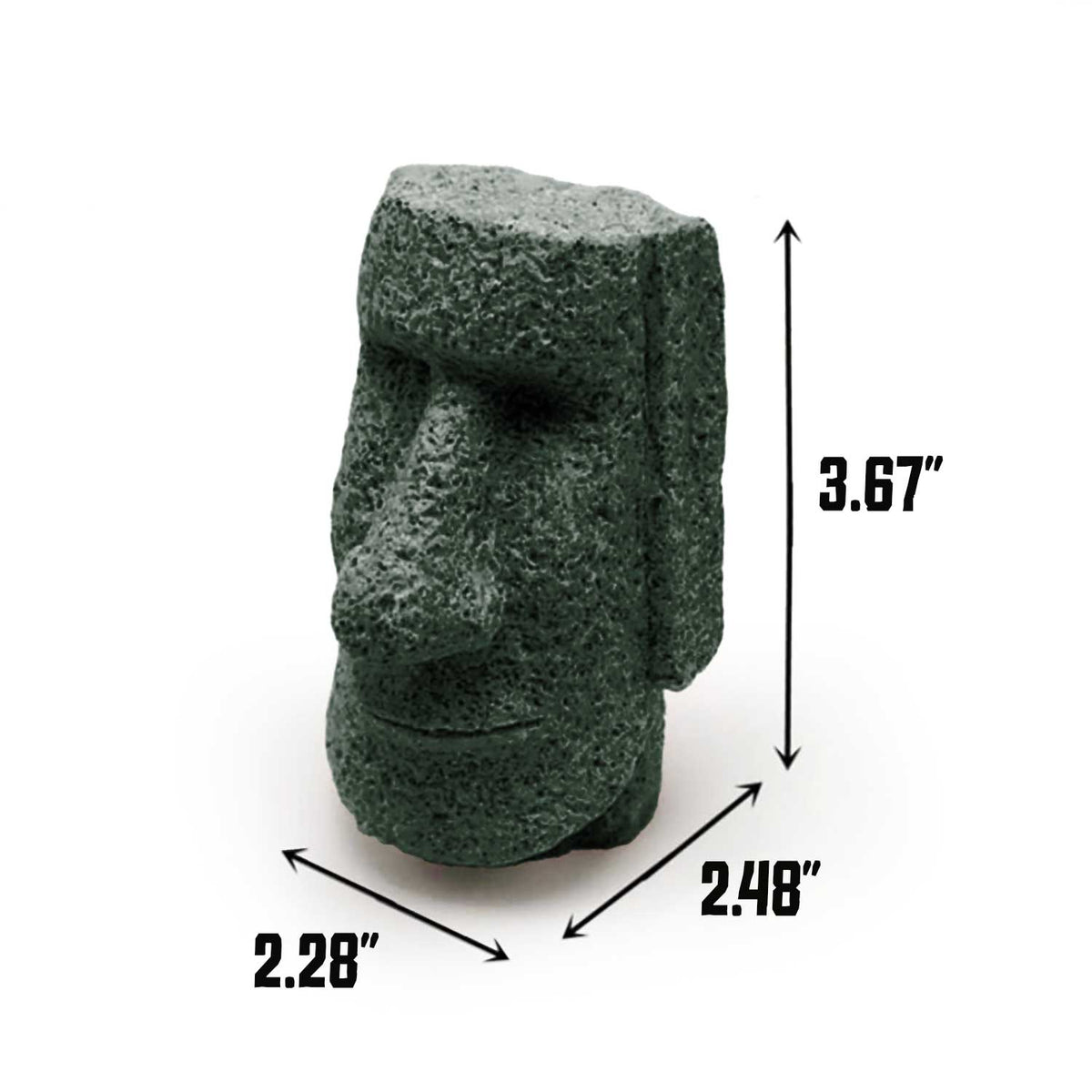 Mini-Moai Holiday Ornaments