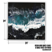 Sandy Shores - Large Resin Wall Art