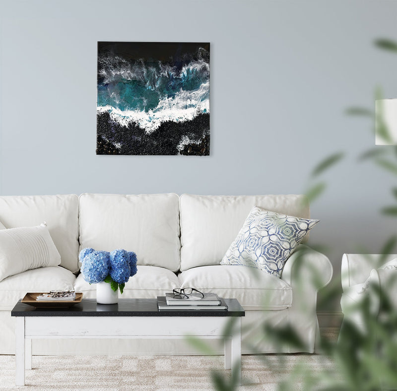 Sandy Shores - Large Resin Wall Art