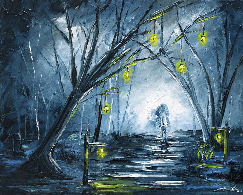 Headless Horseman Halloween Wall Art Canvas by 5th & Rugged