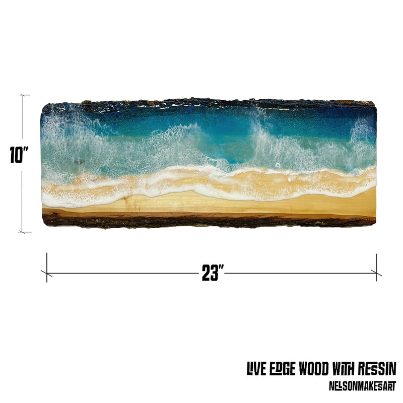 Calming Seas Wood Wall Art