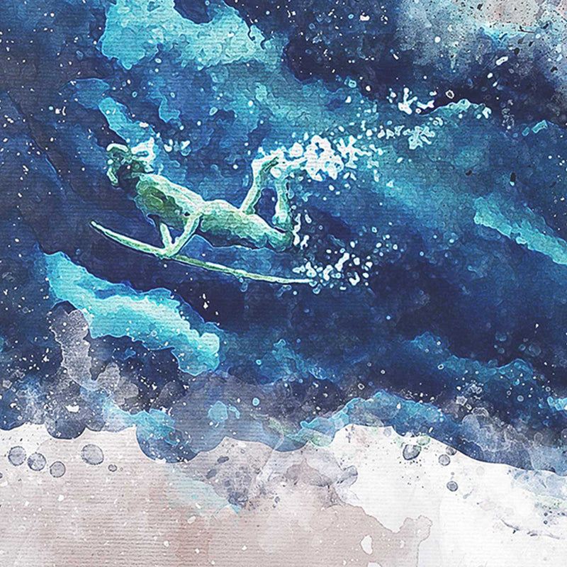 Duck Diver #reimagined #1 - Giclée Canvas Print