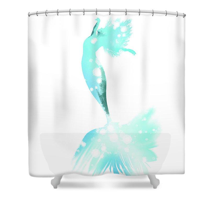 Mermaid's Song - Shower Curtain