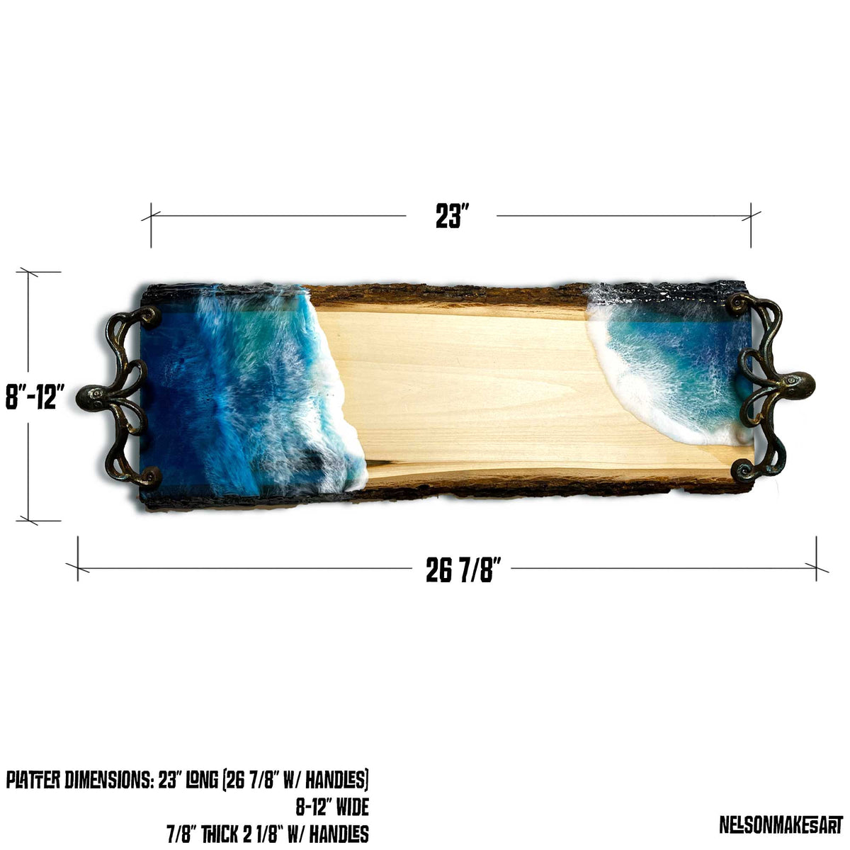 Ocean's Edge Serving Platter