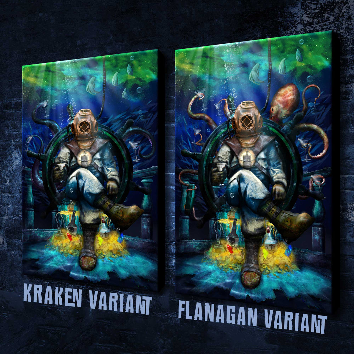 Unsanctioned Buffoonery, vol.1 - Giclée Canvas Print