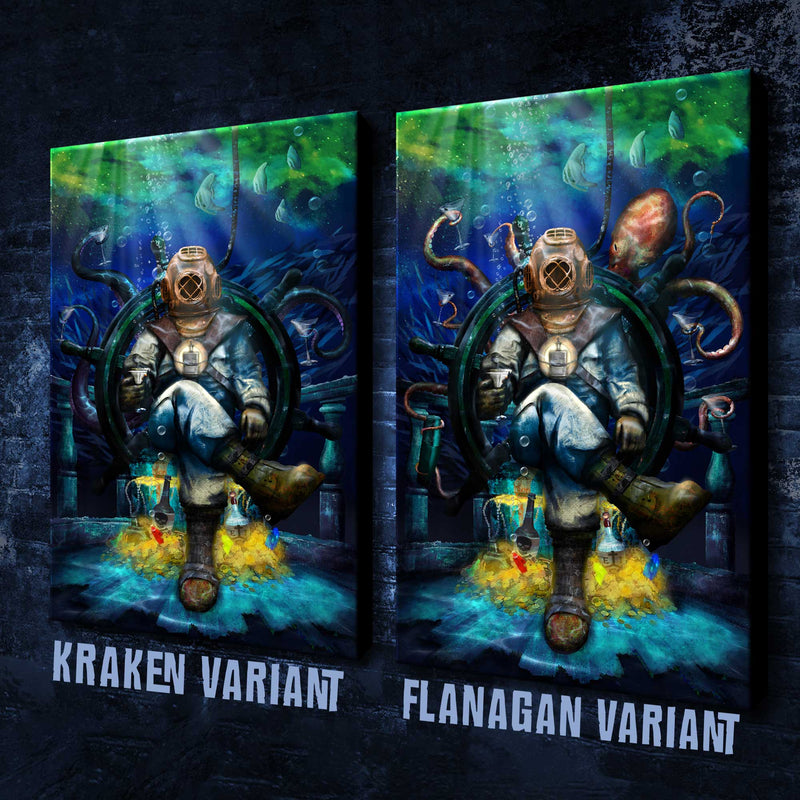 Unsanctioned Buffoonery, vol.1 - Giclée Canvas Print