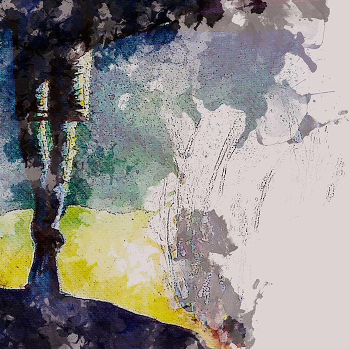 Sunset Surfer #reimagined #1 - Giclée Canvas Print