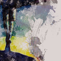 Sunset Surfer #reimagined #1 - Giclée Canvas Print