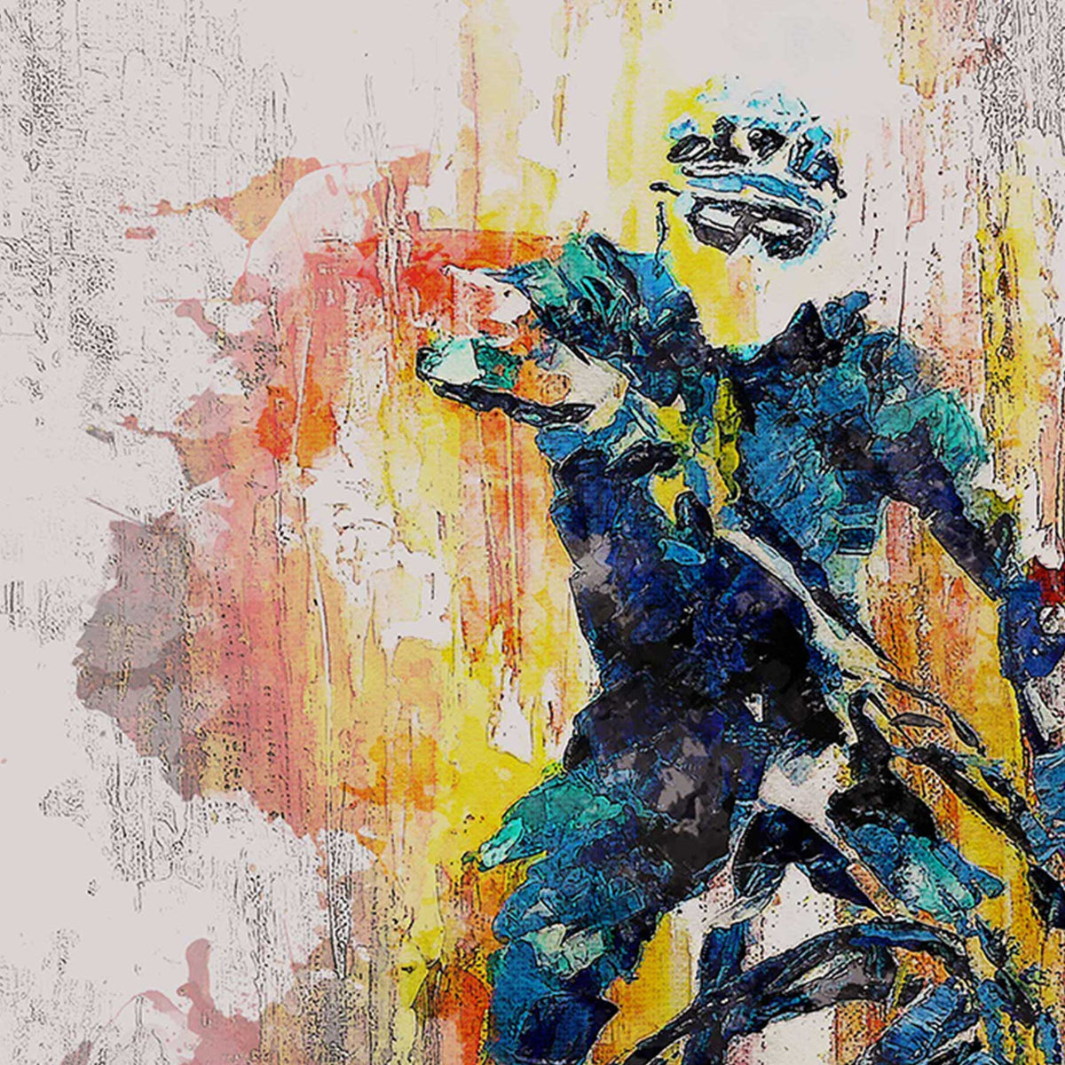 Shredding Gnar #reimagined #1 - Giclée Canvas Print