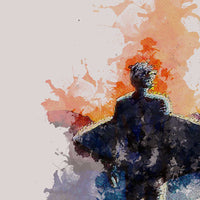 Sunset Surfer #reimagined #1 - Giclée Canvas Print