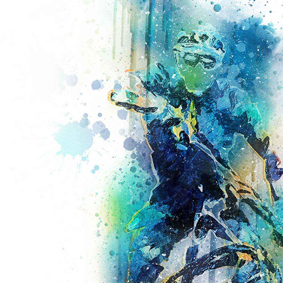 Shredding Gnar #reimagined #2- Giclée Canvas Print